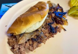 Johnnie's onion burger