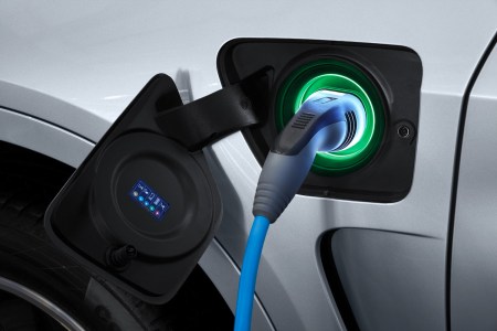 Charger going into a car