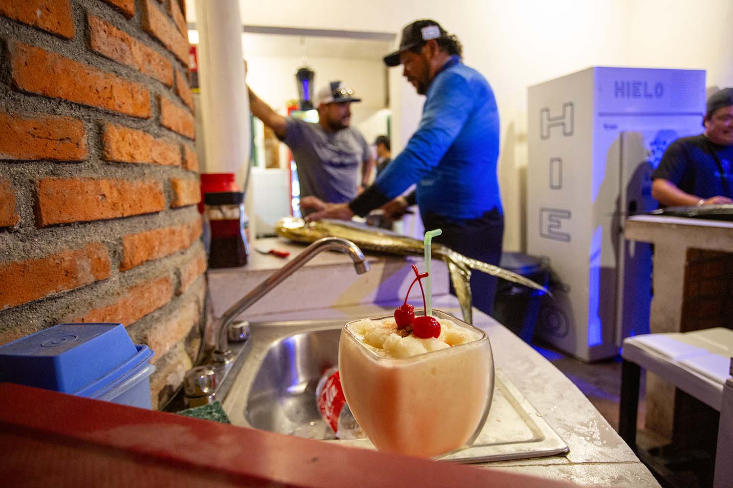 Slicing the mahi