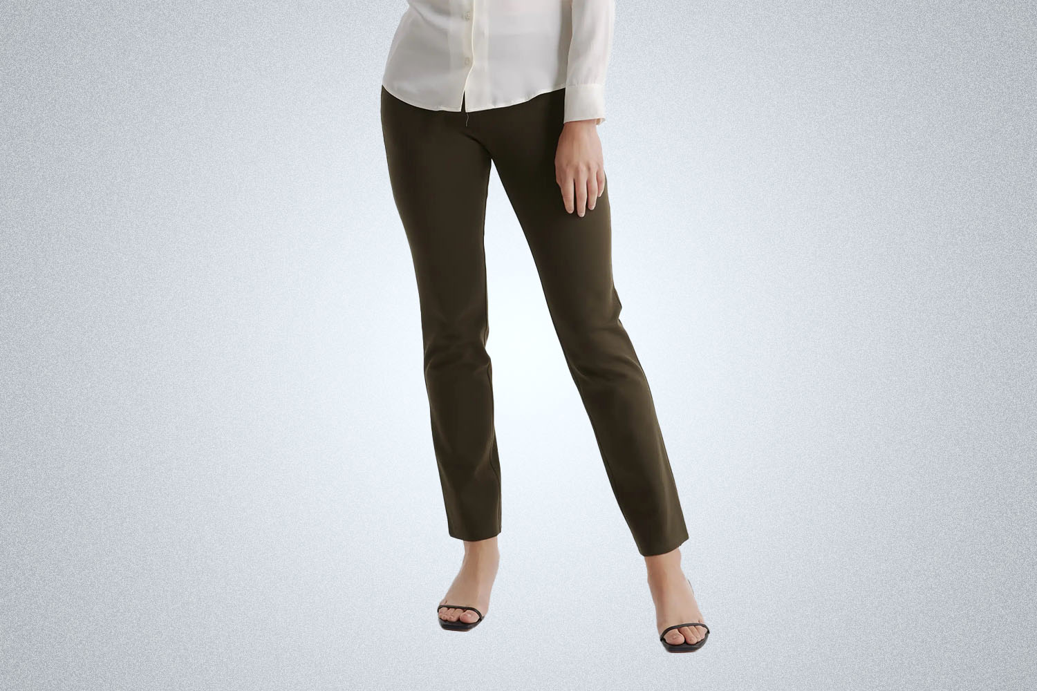 Quince Ultra-Stretch Ponte Straight Leg Pant
