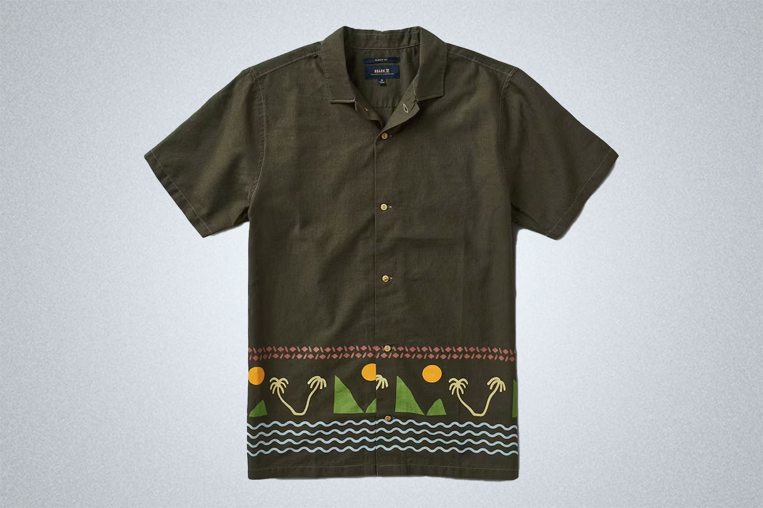 Roark Gonzo Island Time Short Sleeve Shirt