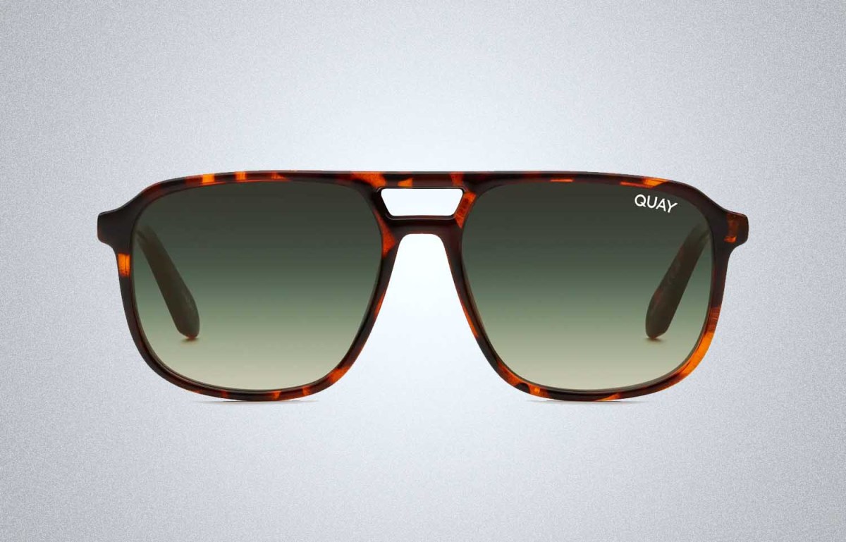 Quay On the Fly 48mm Aviator Sunglasses
