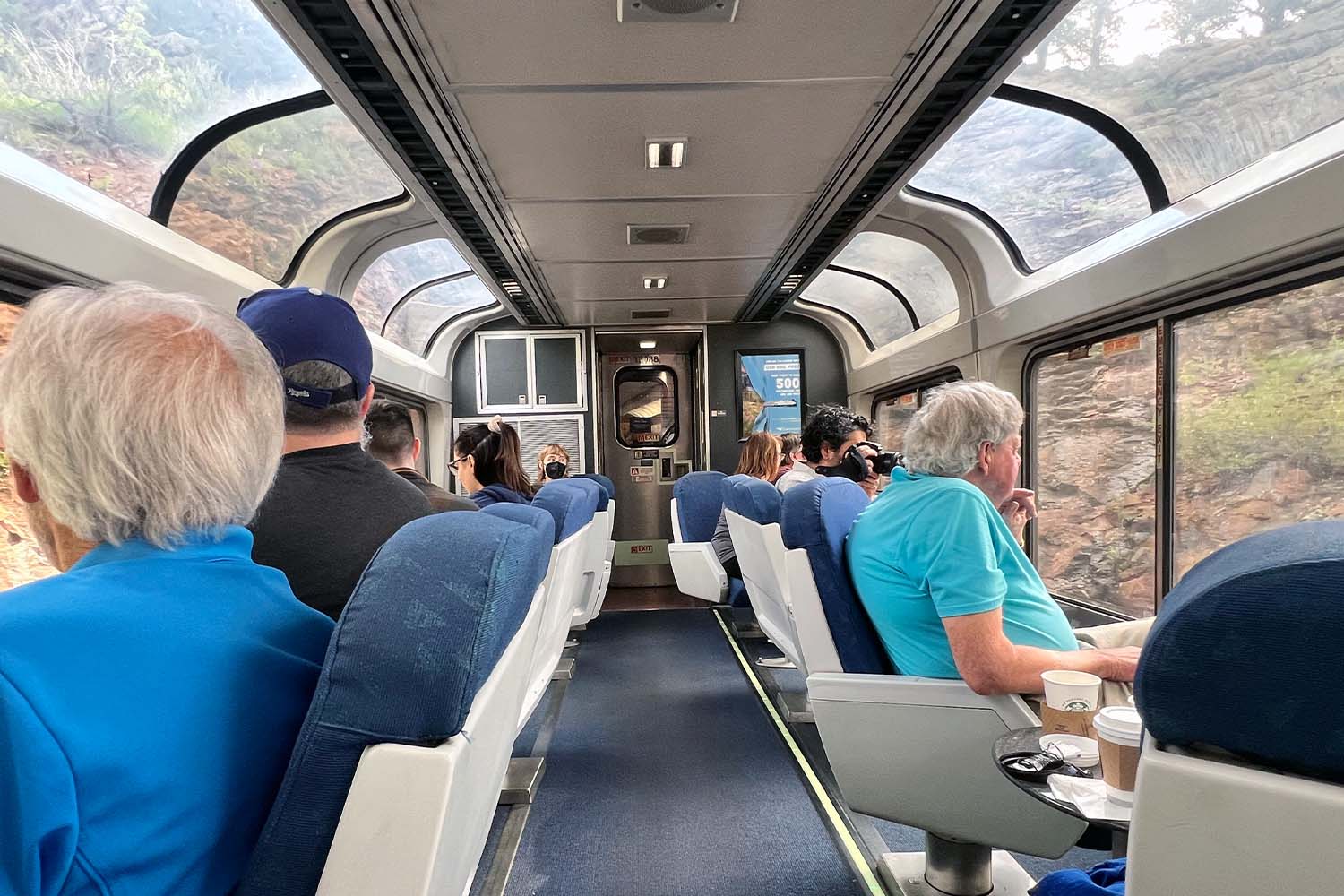 The observation car