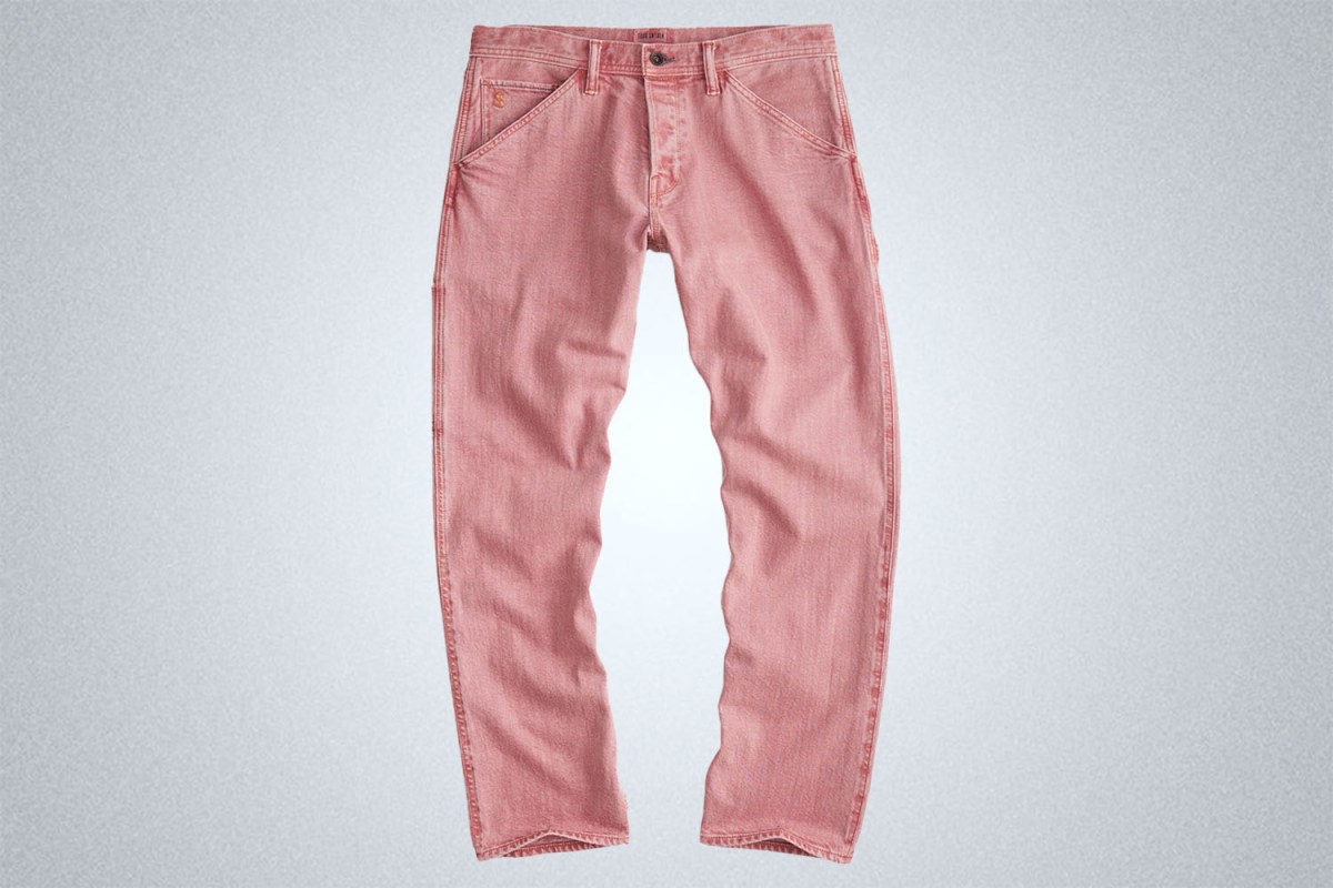 Todd Snyder Garment Dyed Selvedge Denim Carpenter Pant
