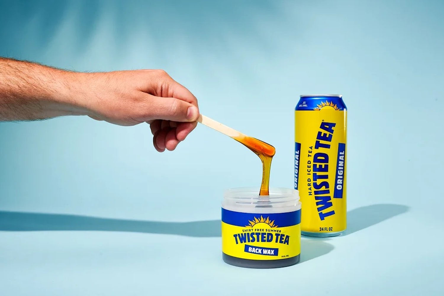 Twisted Tea Back Wax