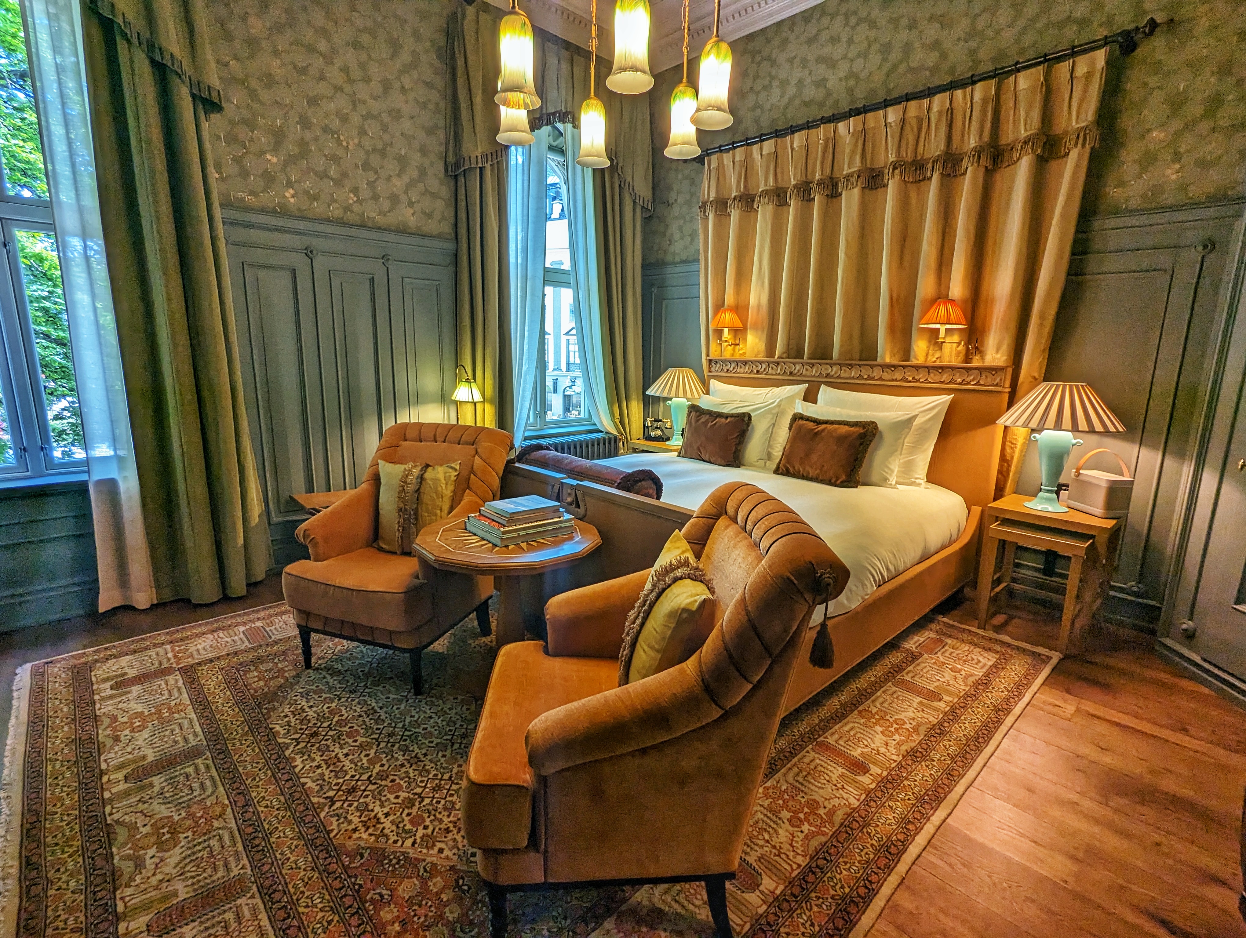 A room at Villa Inkognito in Oslo, Norway