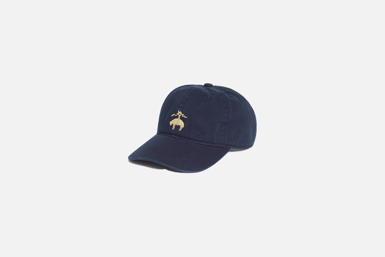 Brooks Brothers Cotton Logo Baseball Hat