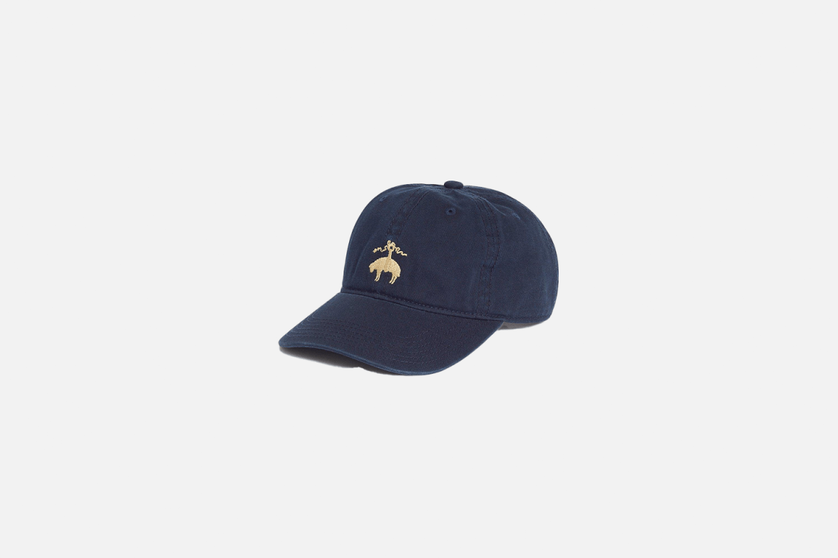 Brooks Brothers Cotton Logo Baseball Hat