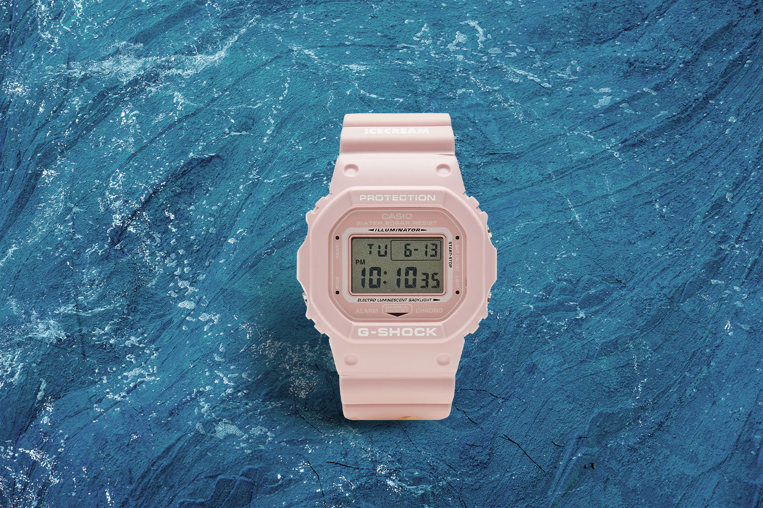 Pink watch
