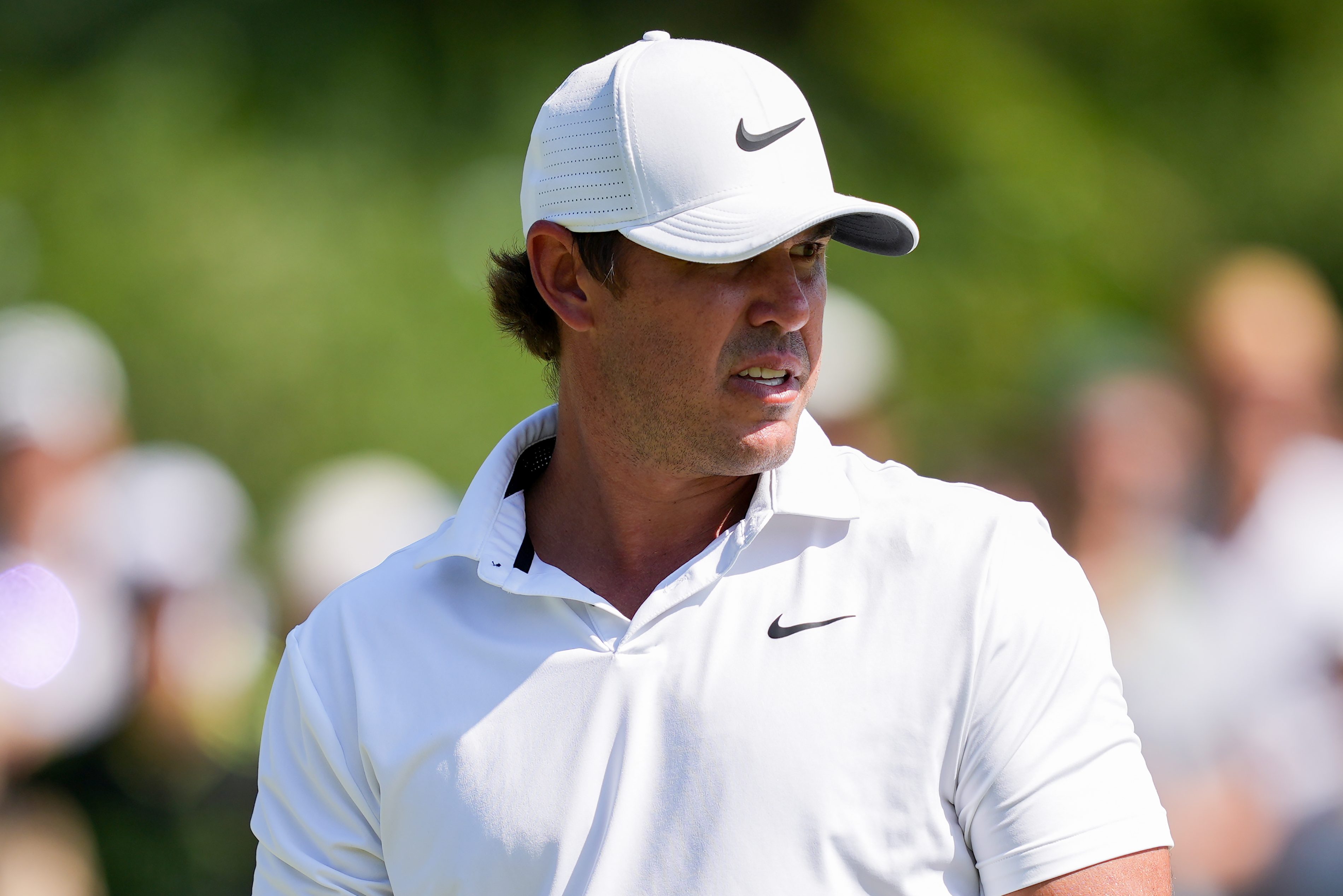 Brooks Koepka on the course for LIV Golf.