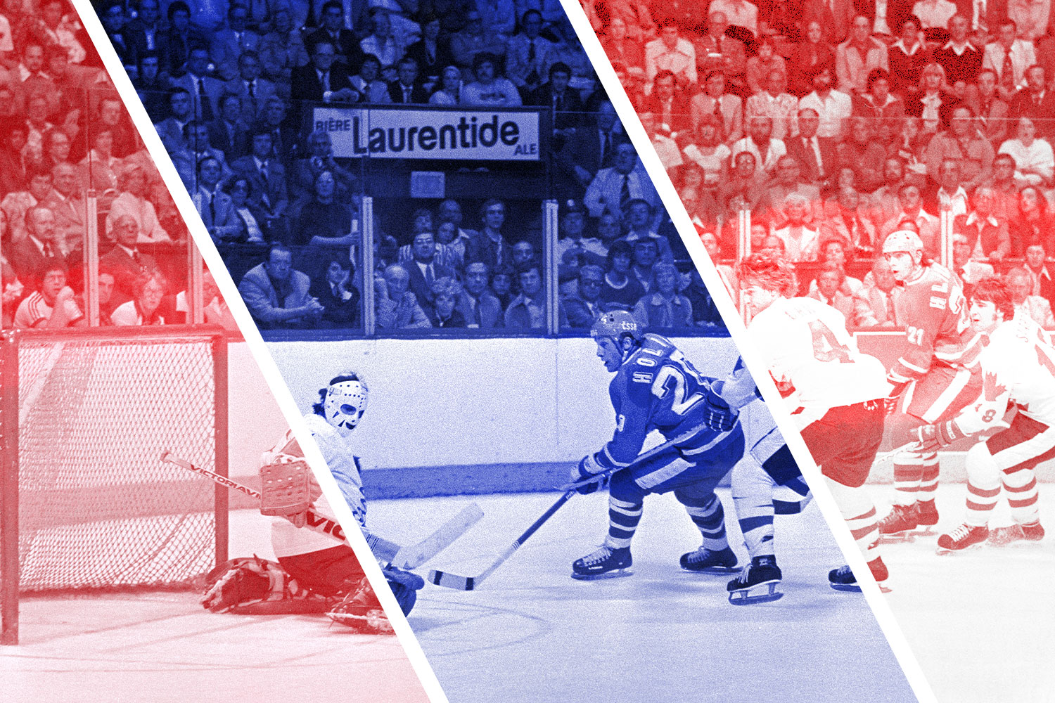 A 1970s hockey game