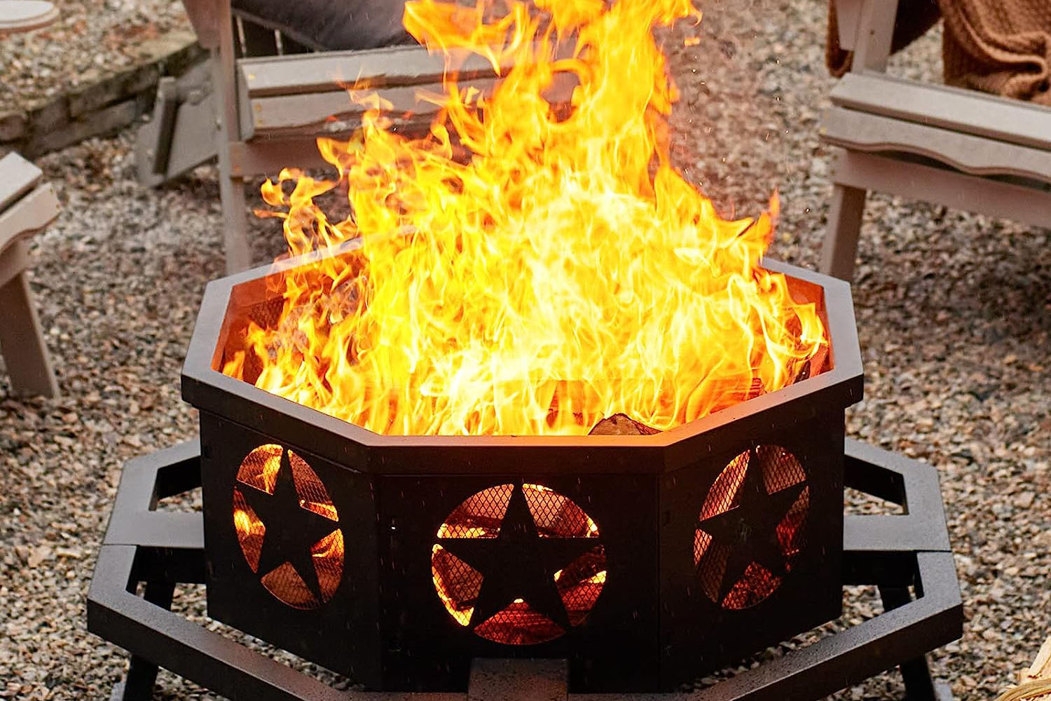 Fissfire Octagonal Fire Pit