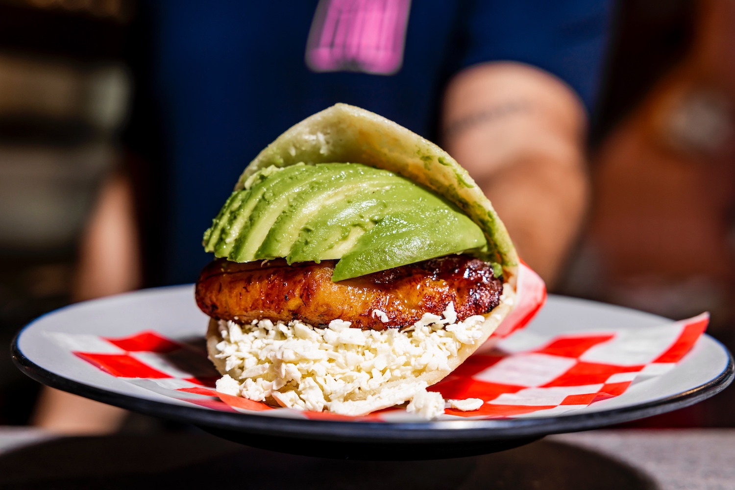 An arepa.