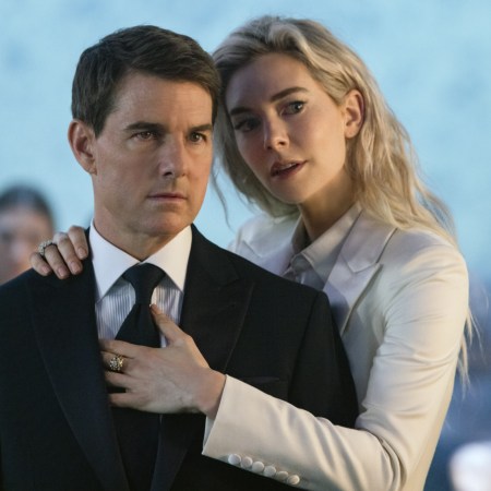 Tom Cruise and Vanessa Kirby in "Mission: Impossible - Dead Reckoning Part One"