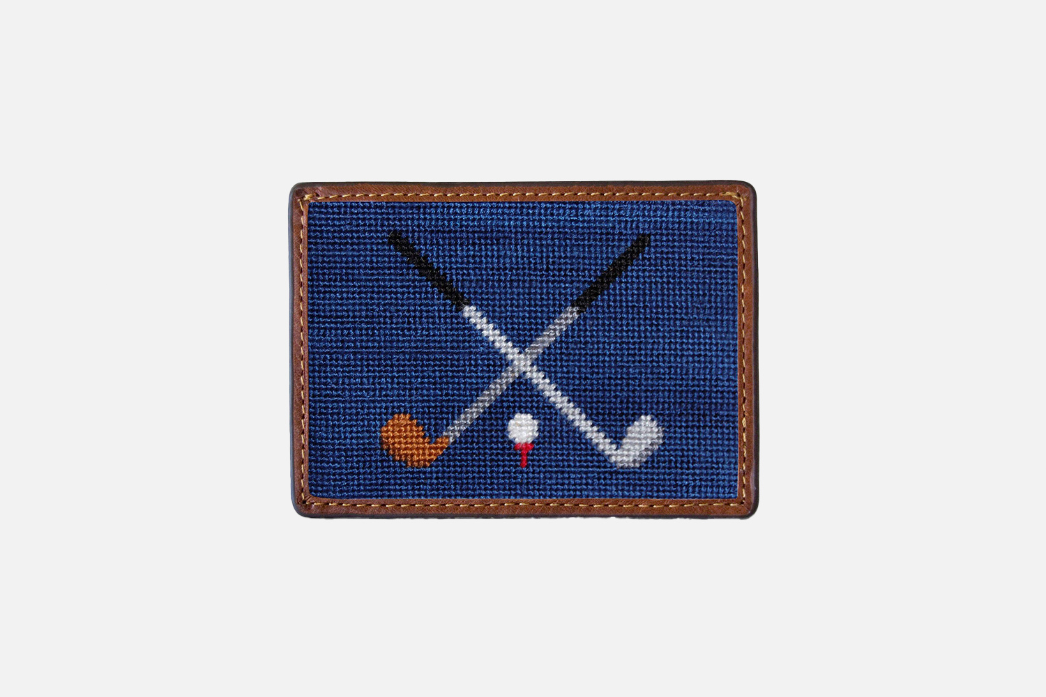 Smathers &amp; Branson Cotton Needlepoint Card Case