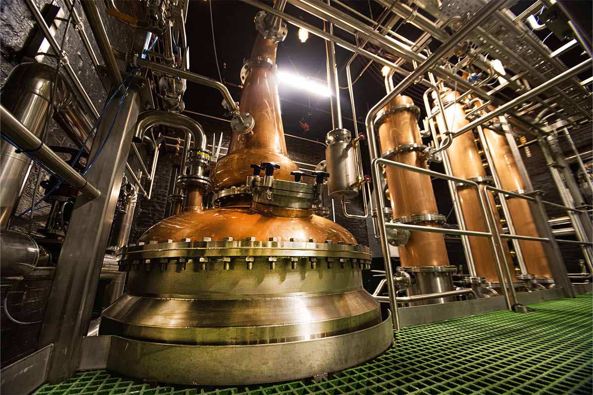 The stills at Shiner Spirits