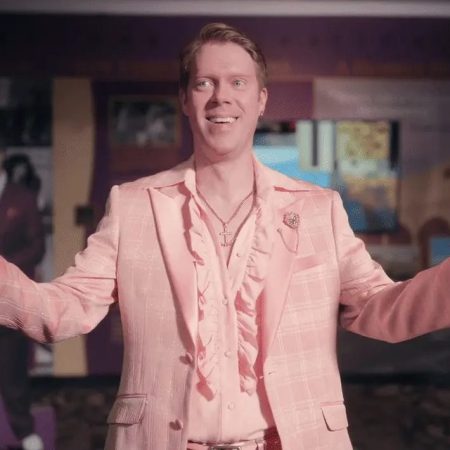 Tim Baltz as BJ on "The Righteous Gemstones"
