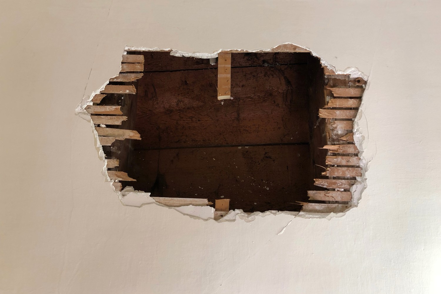 Demolition of house