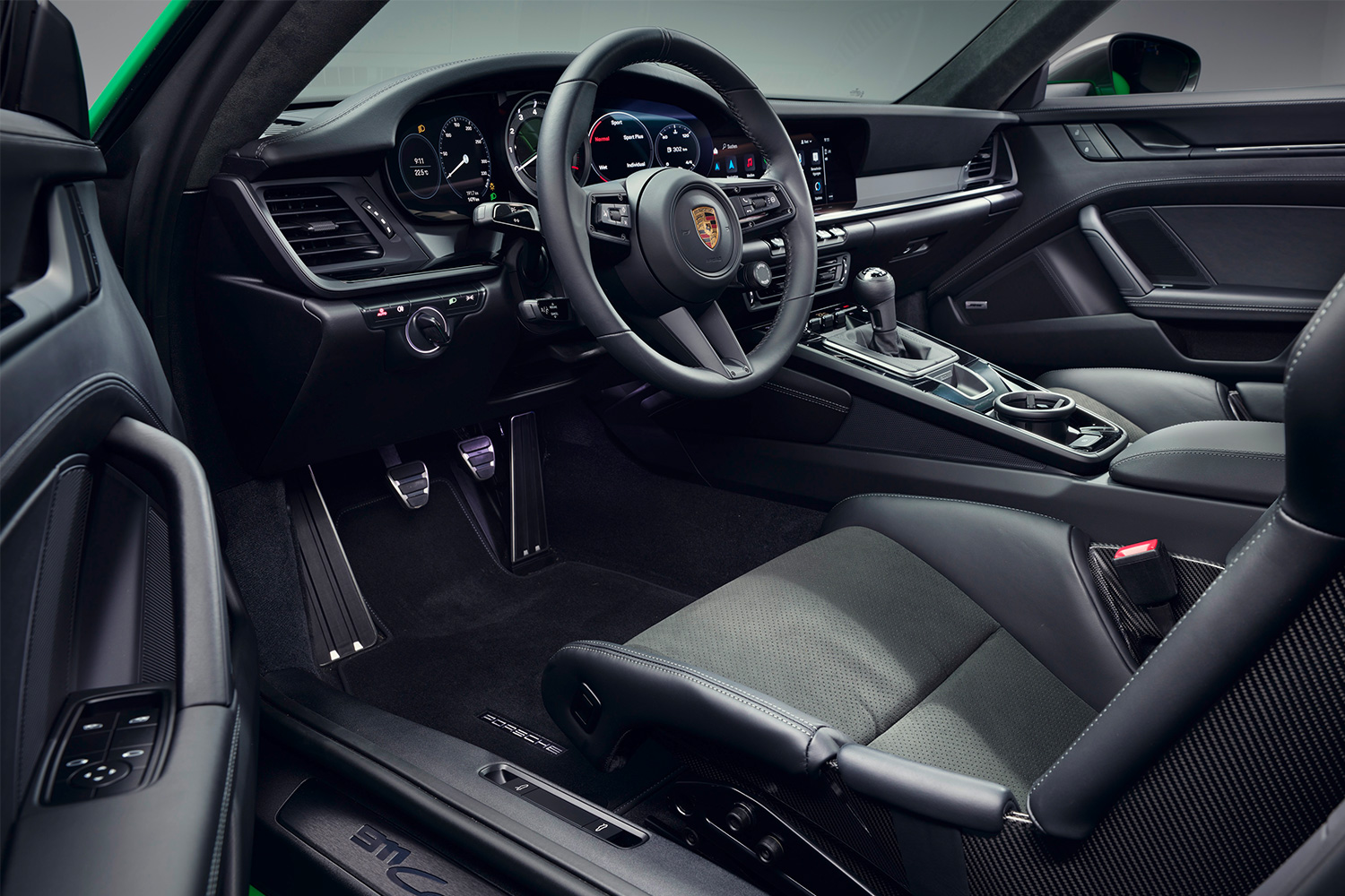 2023 Porsche 911 Carrera T interior