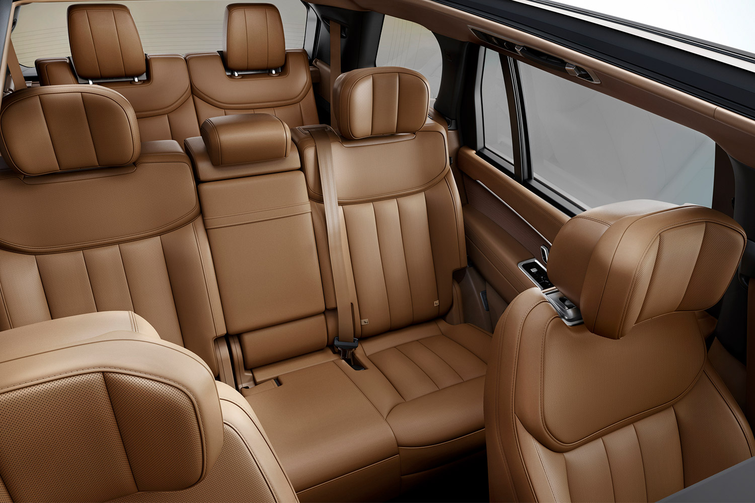 The seven-seat configuration in a long-wheelbase 2023 Range Rover