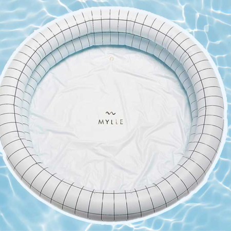 The Mylle Inflatable Pool, on a water background
