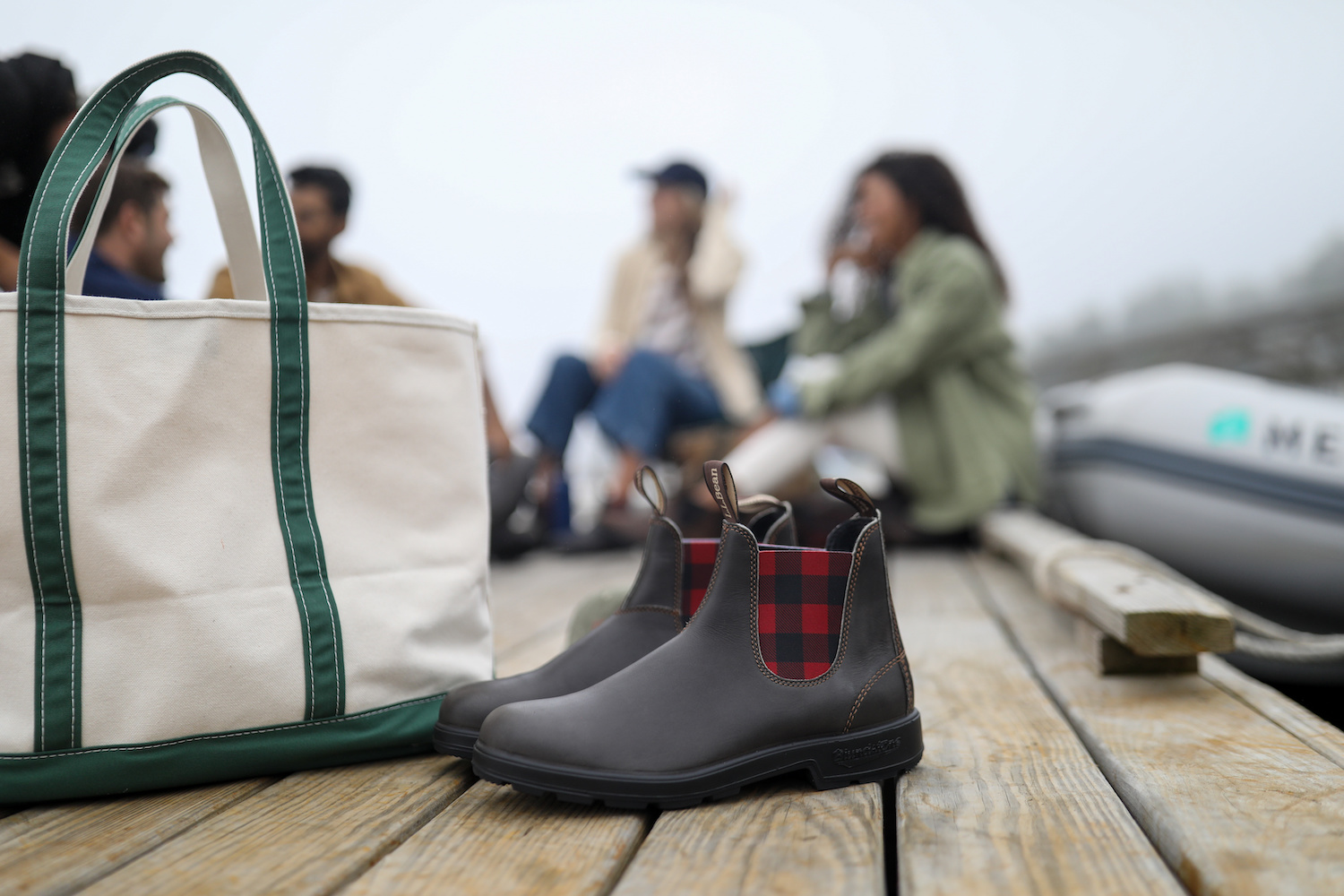 blundstone x l.l. bean chelsea boot