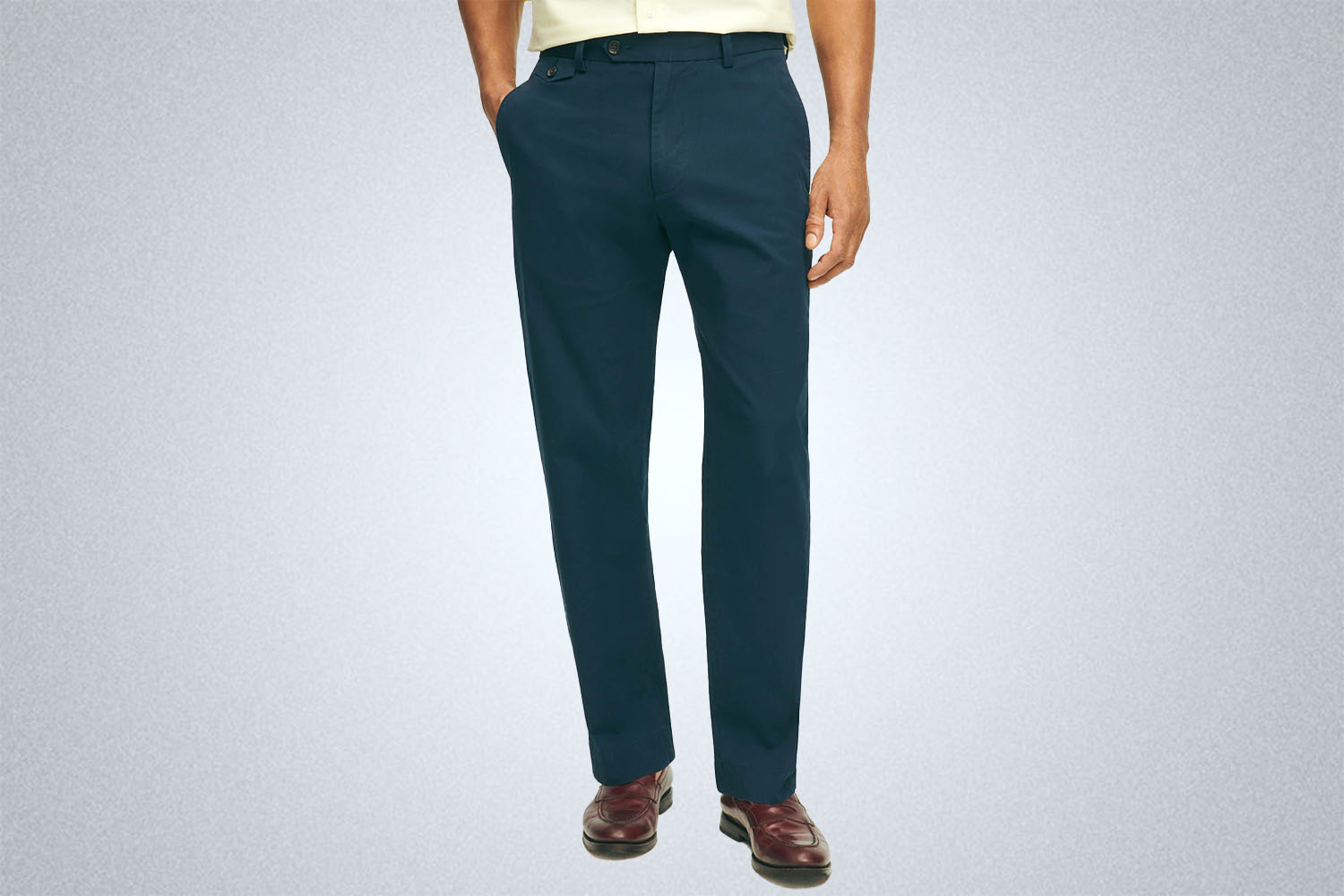 Brooks Brothers Clark Straight-Fit Stretch Supima Cotton Poplin Chino Pants