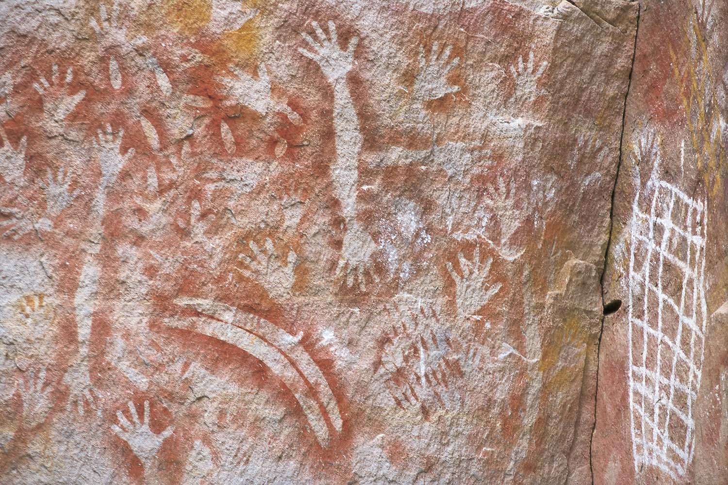 One of the world’s greatest collections of prehistoric stencil art