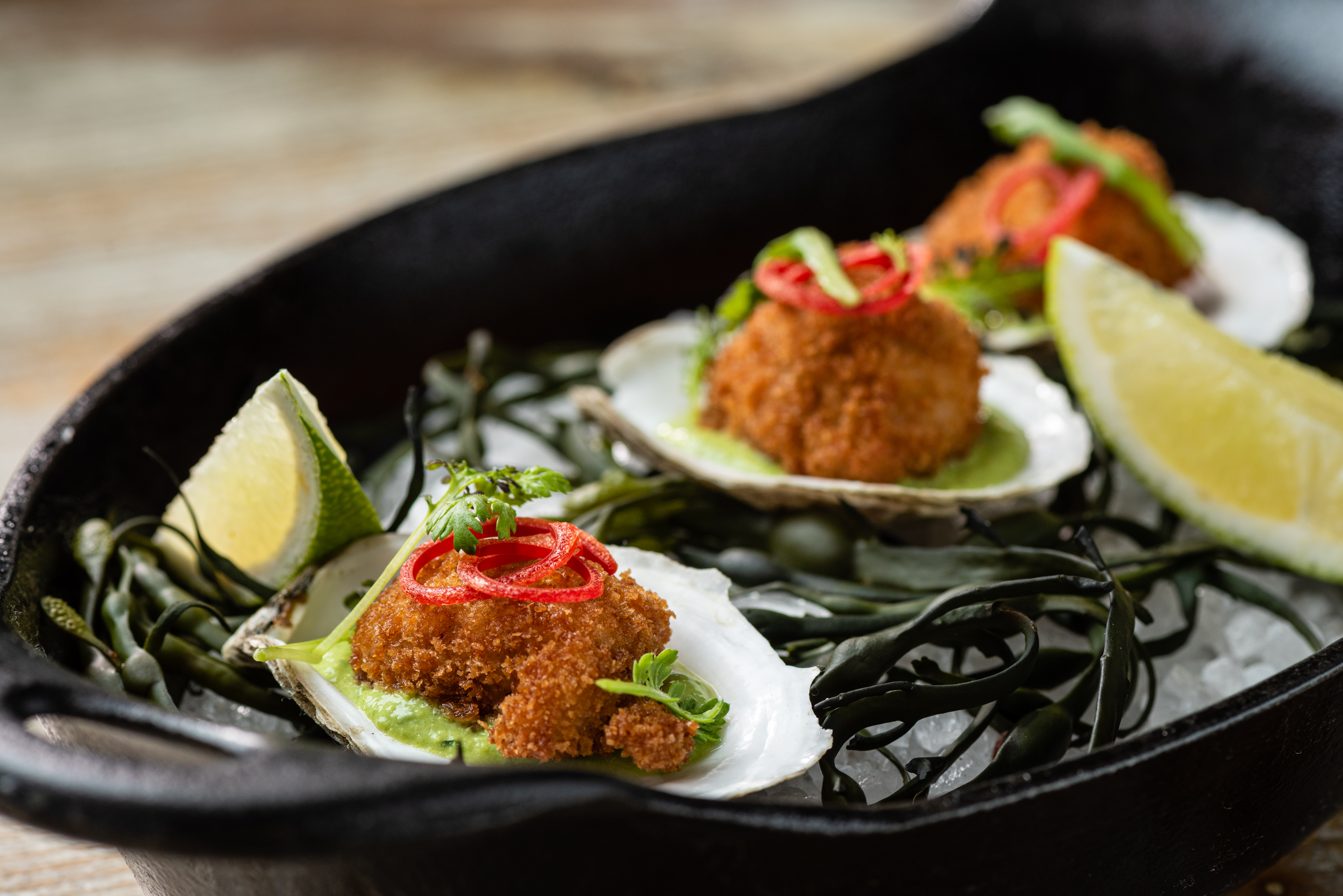 Crispy Chicken “Oyster”