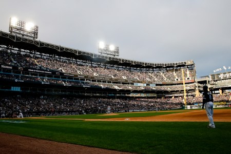 A general stadium view during Game 4 of the ALDS between the Houston Astros and the Chicago White Sox at Guaranteed Rate Field on Tuesday, October 12, 2021