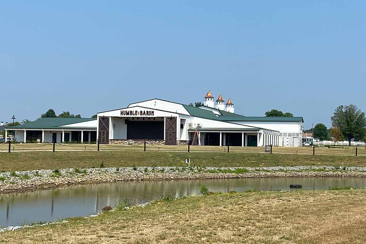 The exterior of Humble Baron