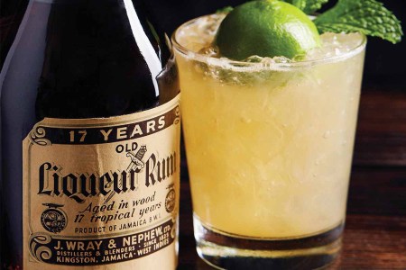 mai tai with the bottle of JW&N 17