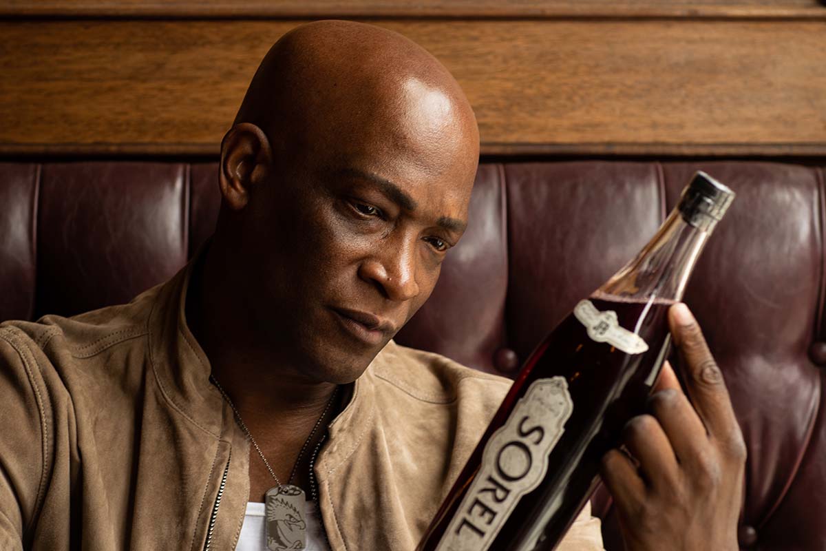 Jackie Summers and his hibiscus liqueur Sorel