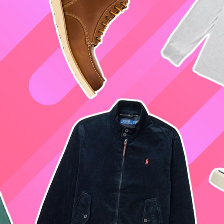 a collage of Labor Day style deals on a pink background