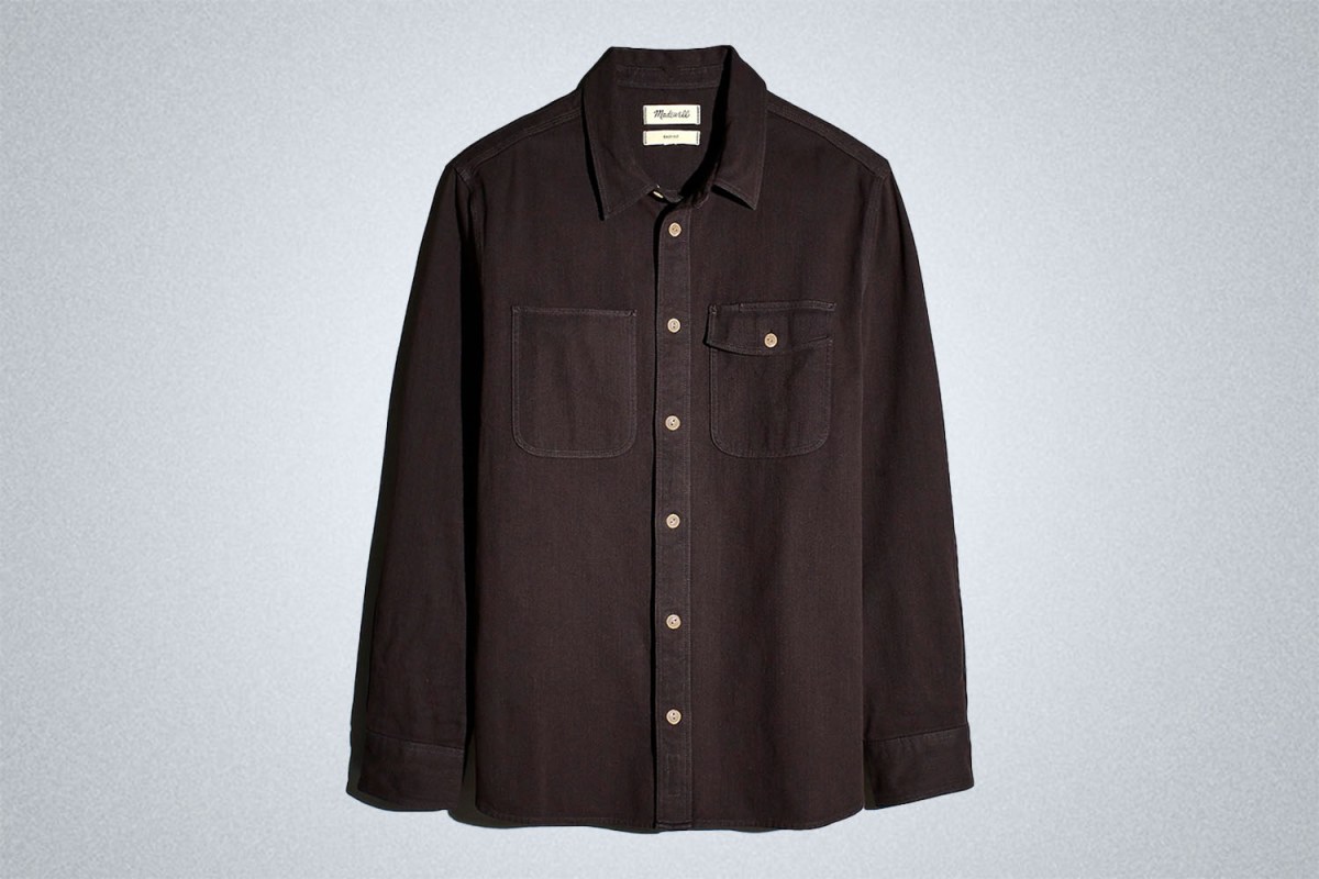 Madewell Garment-Dyed Work Shirt