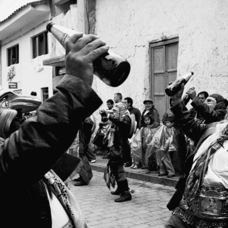 Andy Summers's photo of men wearing masks