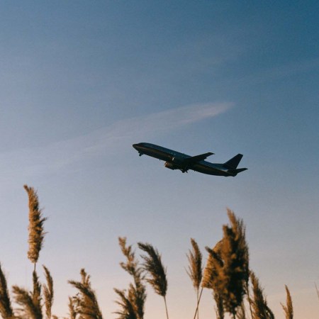 Plane taking off