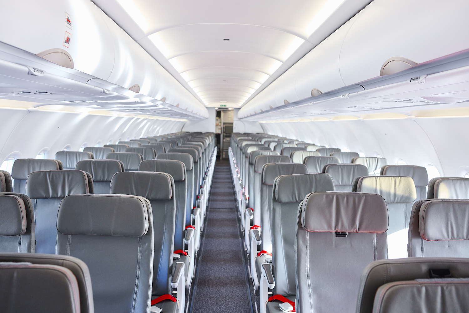 The interior of a Play plane