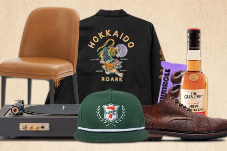 a collage of the products of the week on a tan background