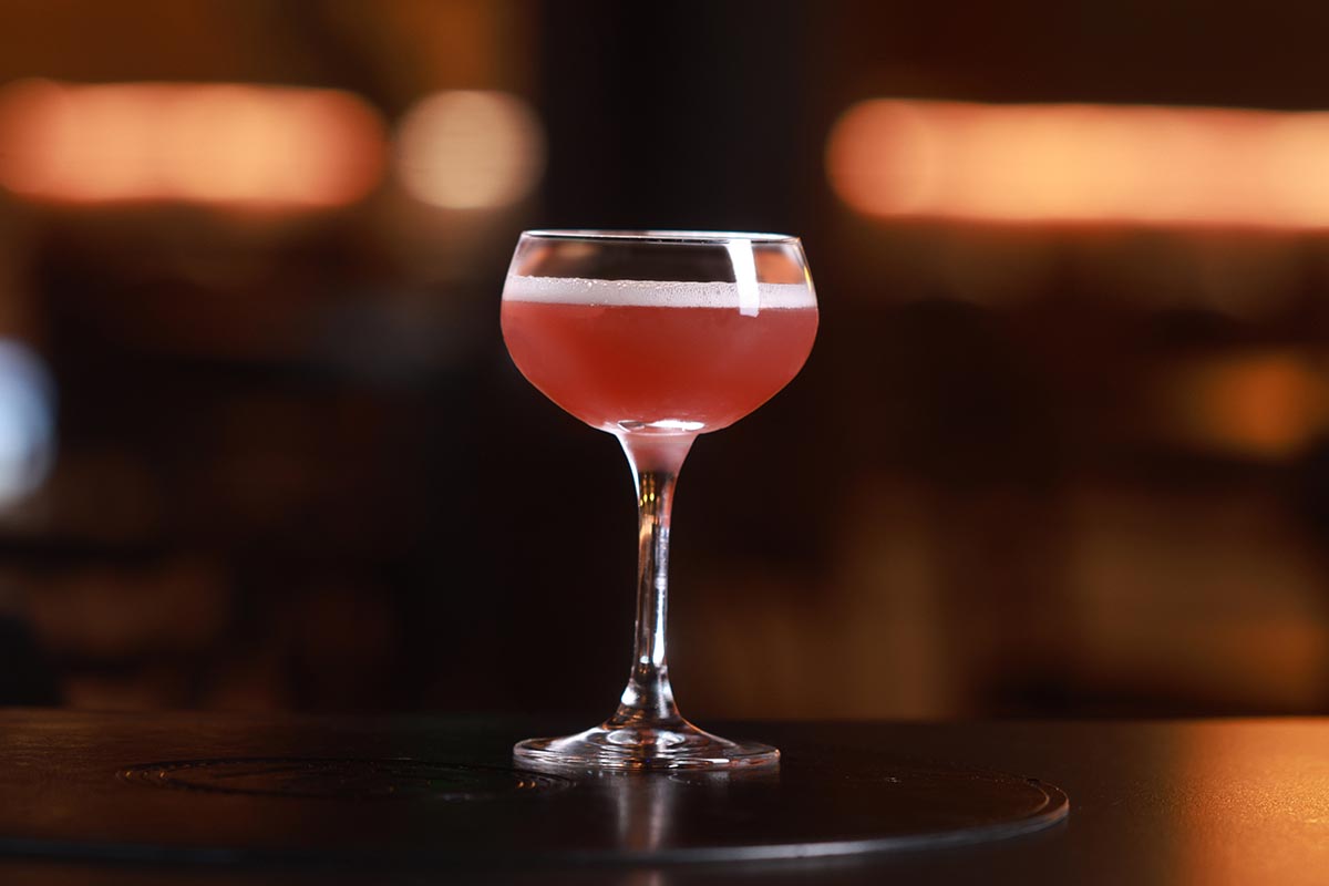 Queen's Gambit cocktail at Humble Baron
