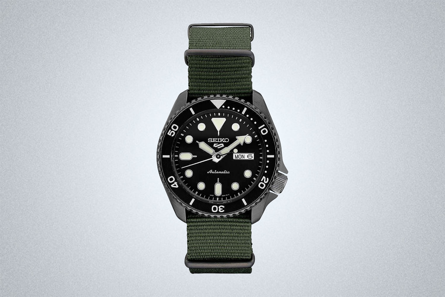 Seiko 5 42.5mm Stainless Steel Sports Watch