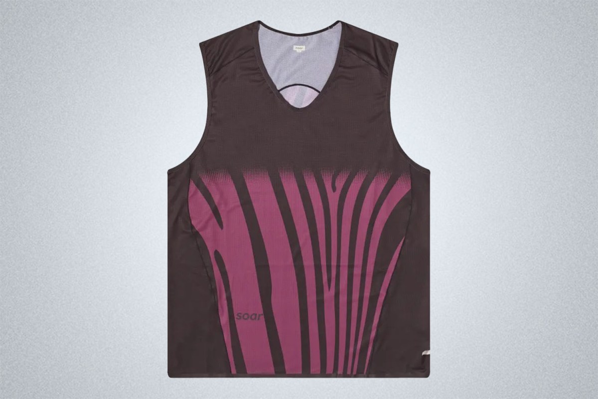 Soar Running Printed Singlet
