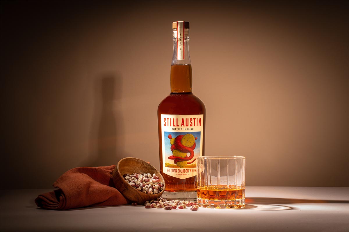 Still Austin Red Corn Bourbon Bottled in Bond
