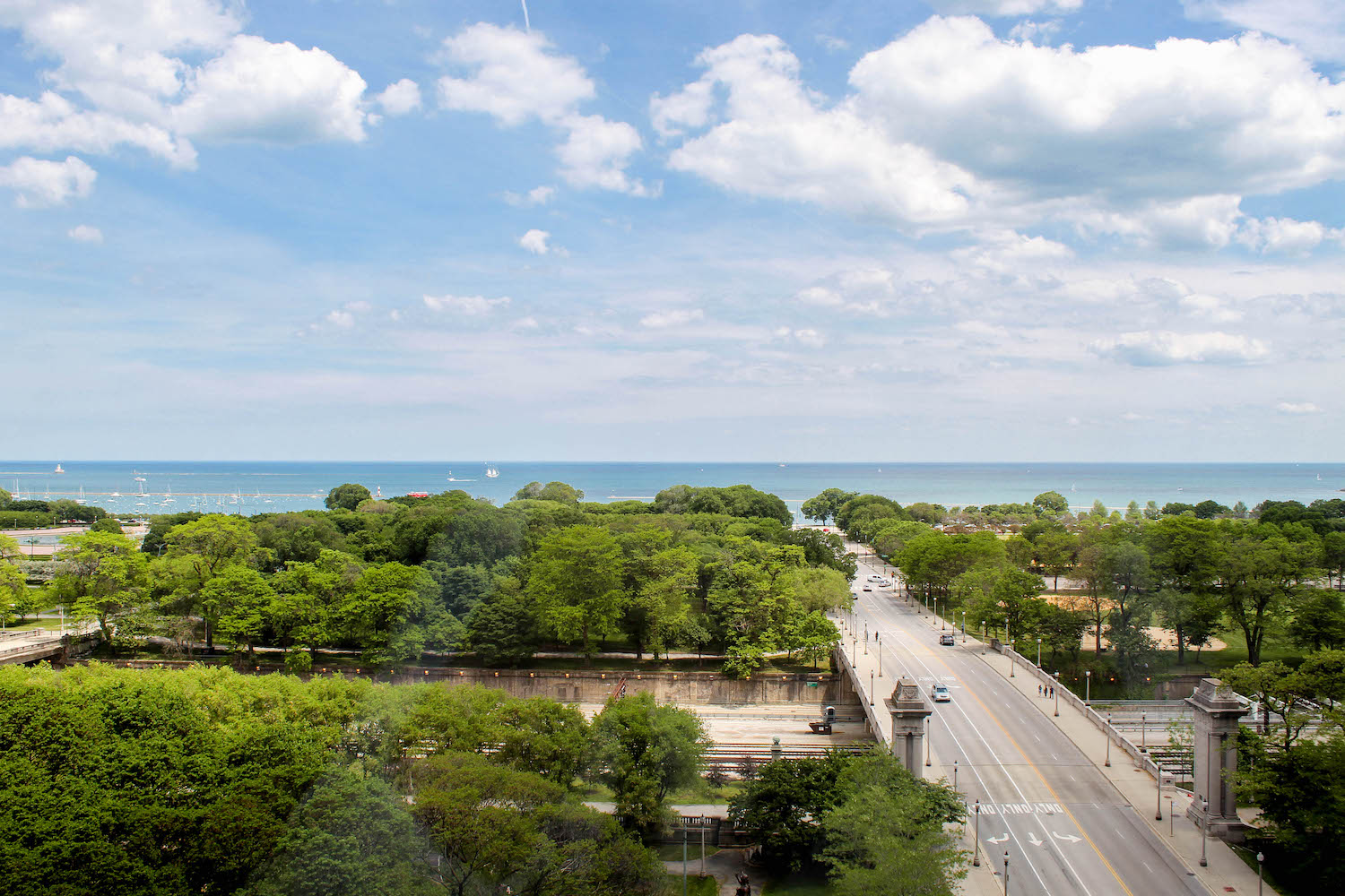 Lake view from The Blackstone