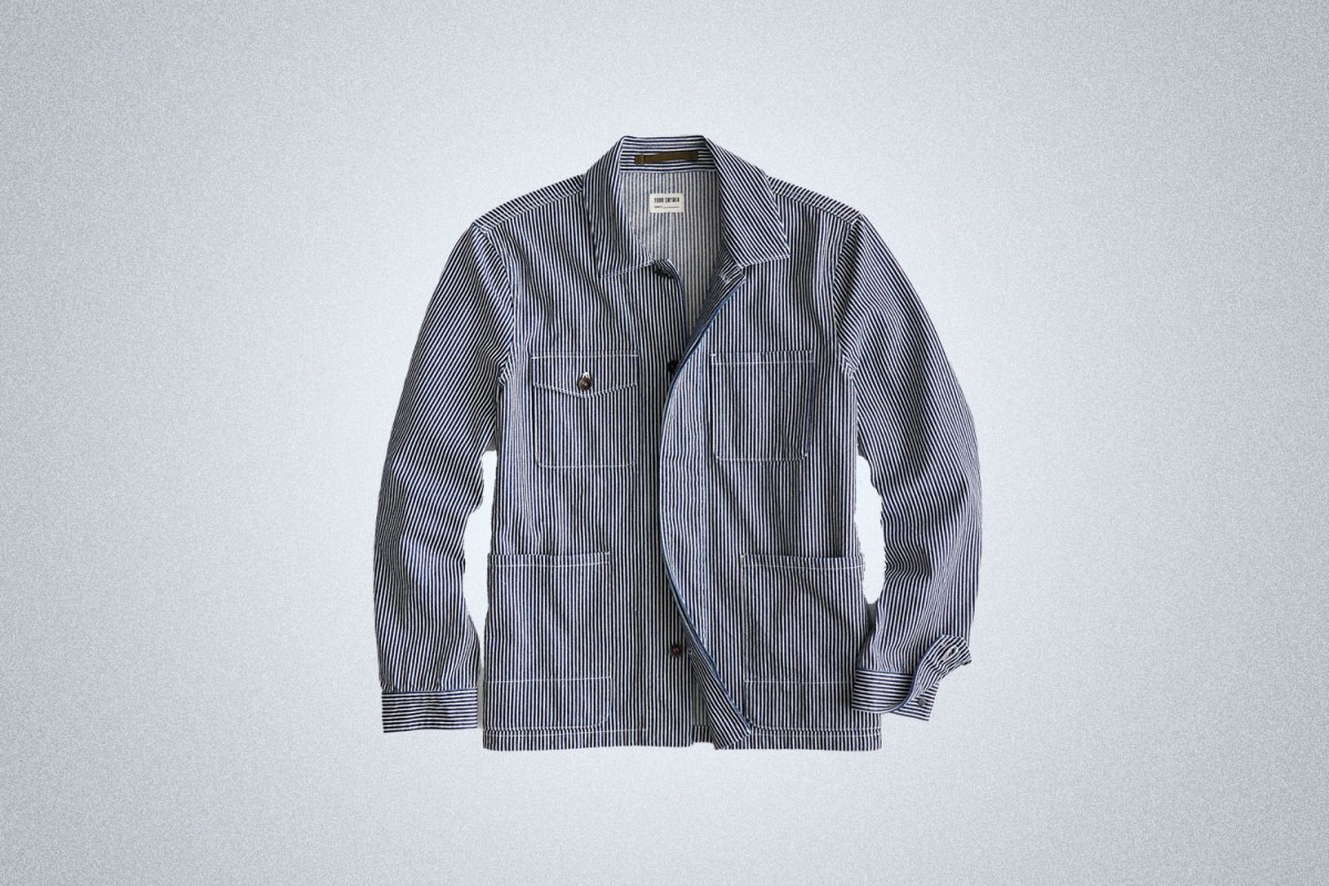 Todd Snyder Railroad Stripe Carpenter Jacket