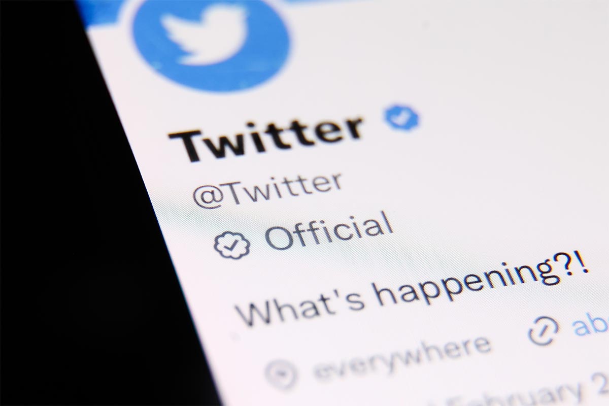 Twitter account on Twitter is seen displayed on a phone screen in this illustration photo taken in Krakow, Poland on November 9, 2022.