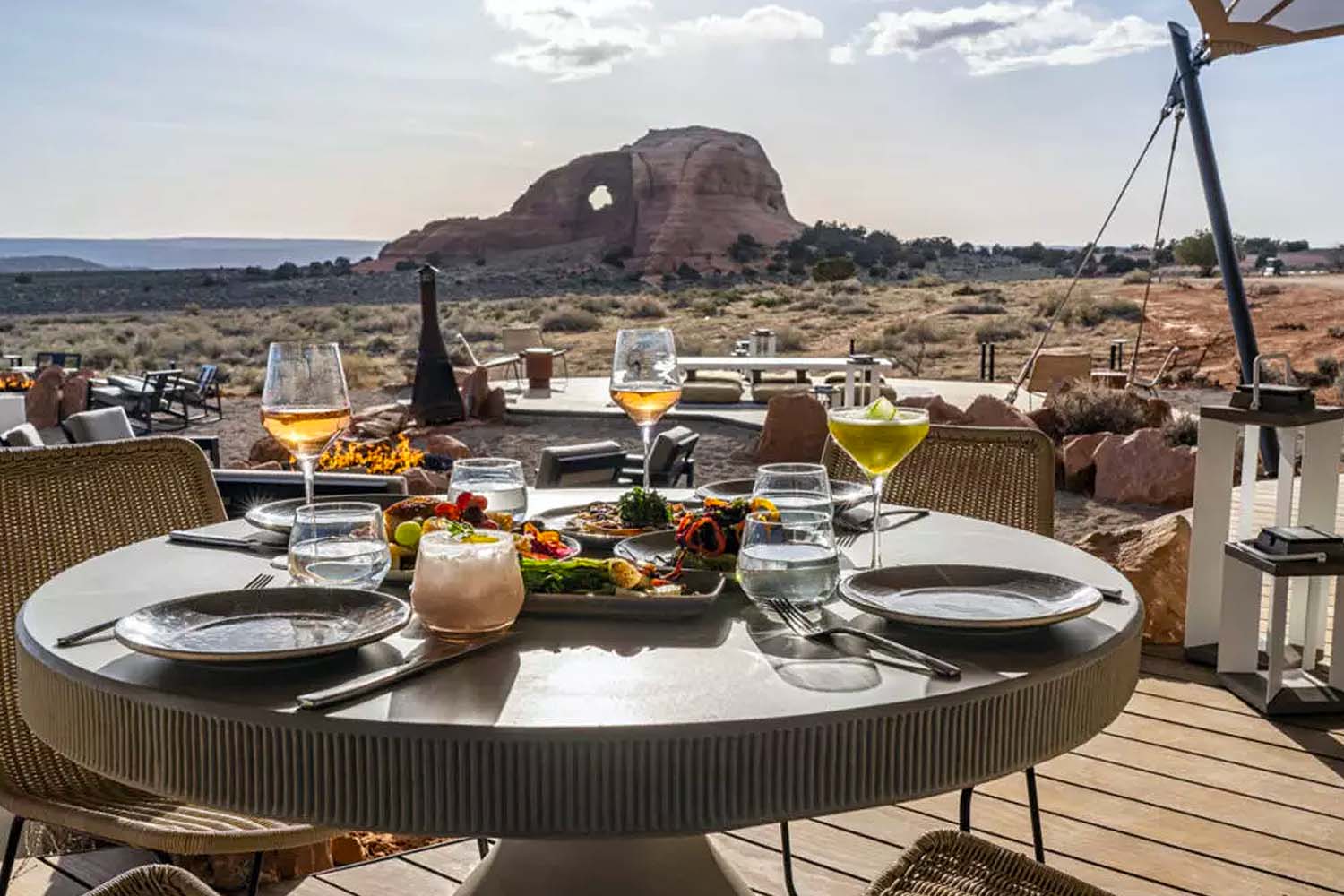 ULUM offers a place to gather for beverages, intimate dining and fireside s’mores