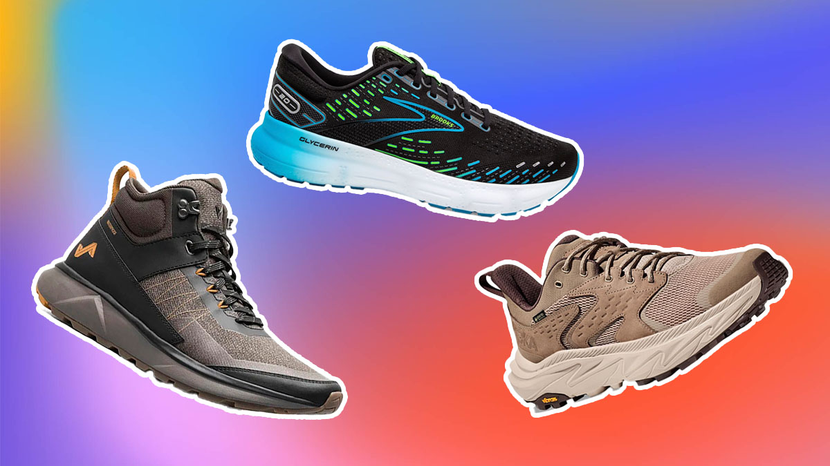 Walking shoes hero