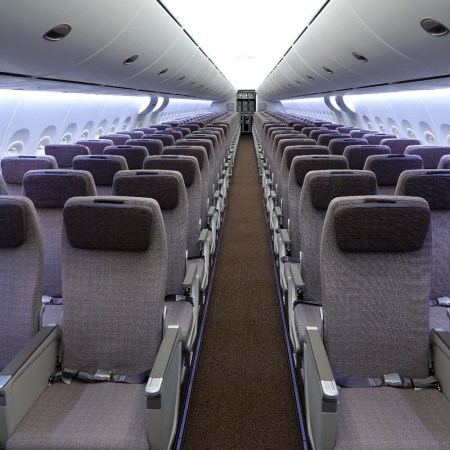 Airplane interior