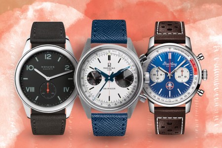 NOMOS Club Campus 38 Night/Massena Lab Uni-Racer/Breitling Top Time B01 Shelby Cobra